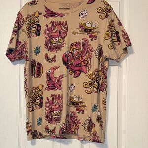 Nickelodeon Beige Graphic Tee